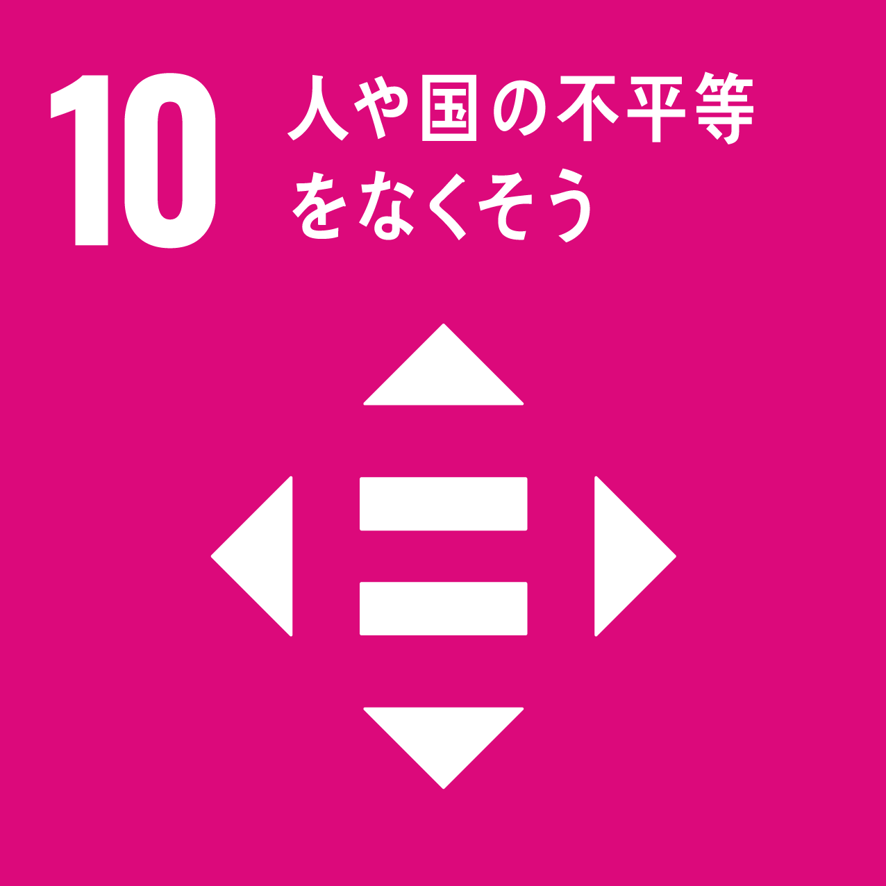SDGs Goal 10: 人や国の不平等をなくそう